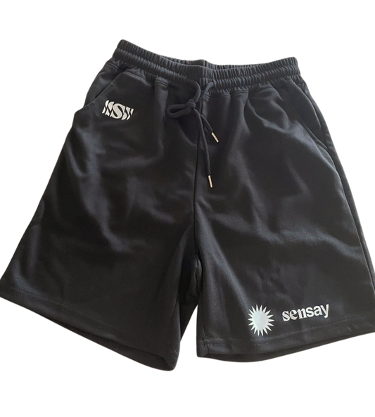 Black Cotton Shorts(Pre-order)